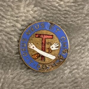 Vintage Deus Men's Pin